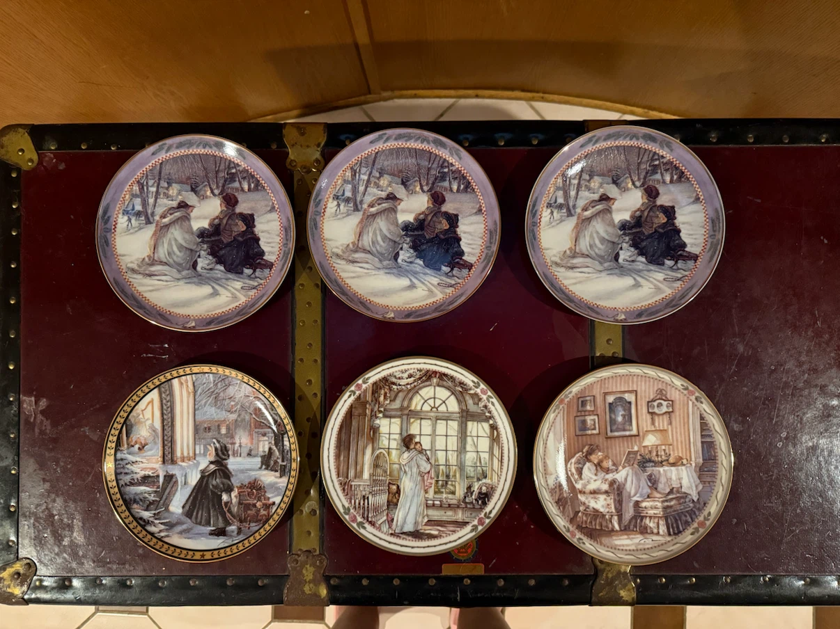 Collection of 6 Collectible Plates