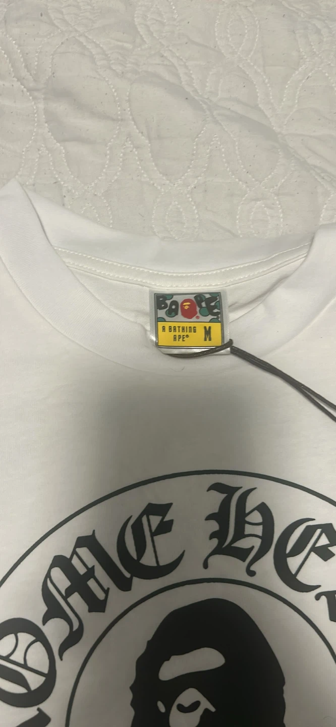 Brand new chrome x bape tee - photo 3