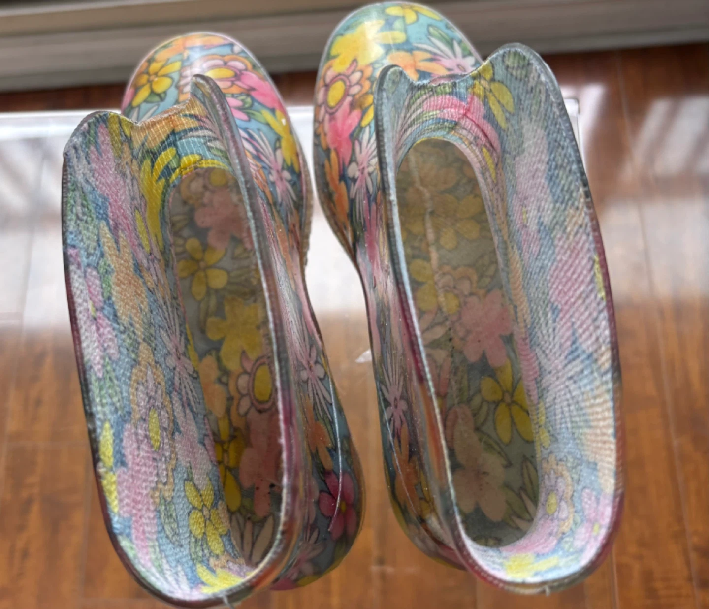 Floral Print Rain Boots - photo 2