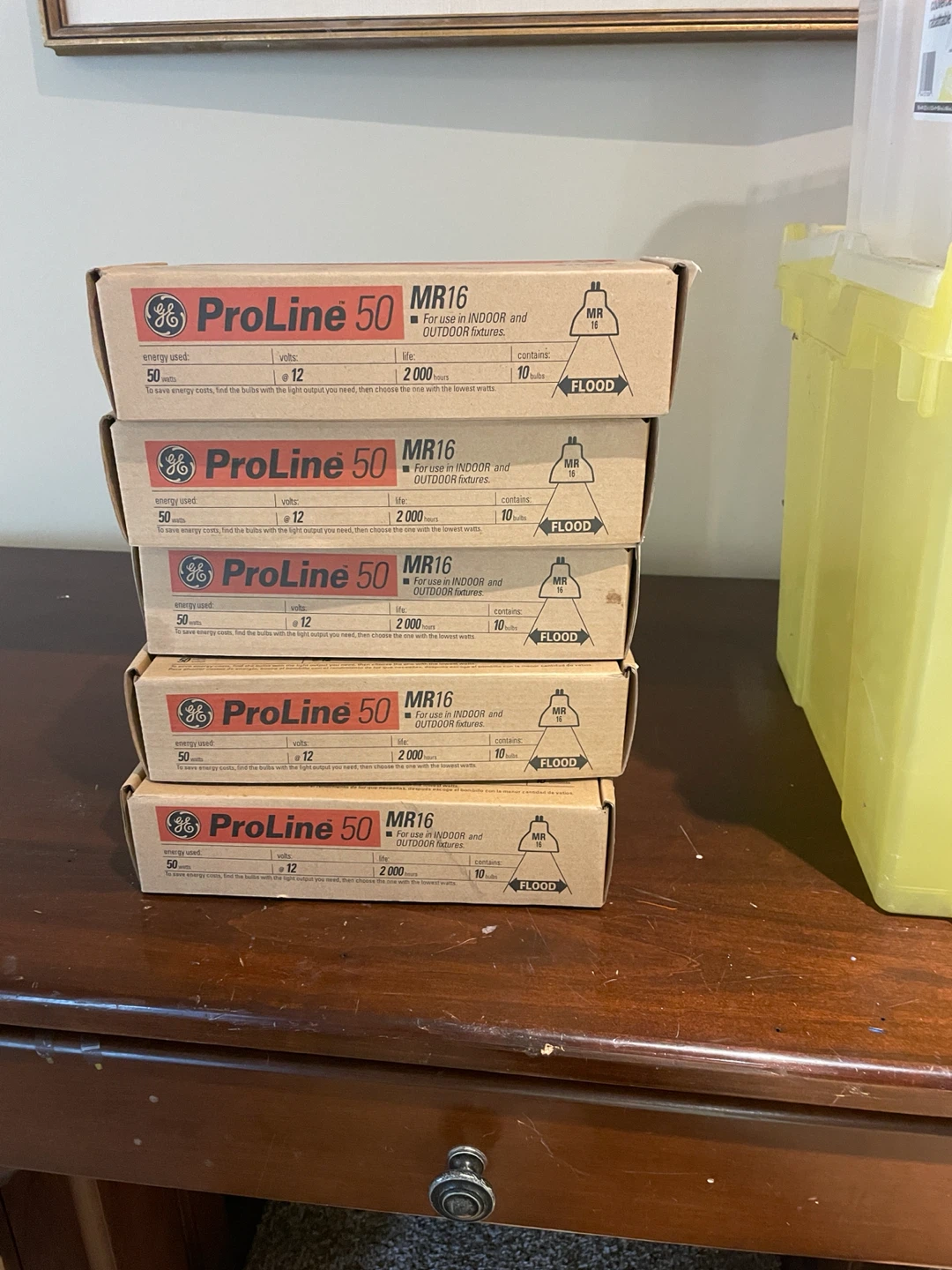 GE ProLine 50 MR16 Flood Light Bulbs (10 Pack) - photo 3
