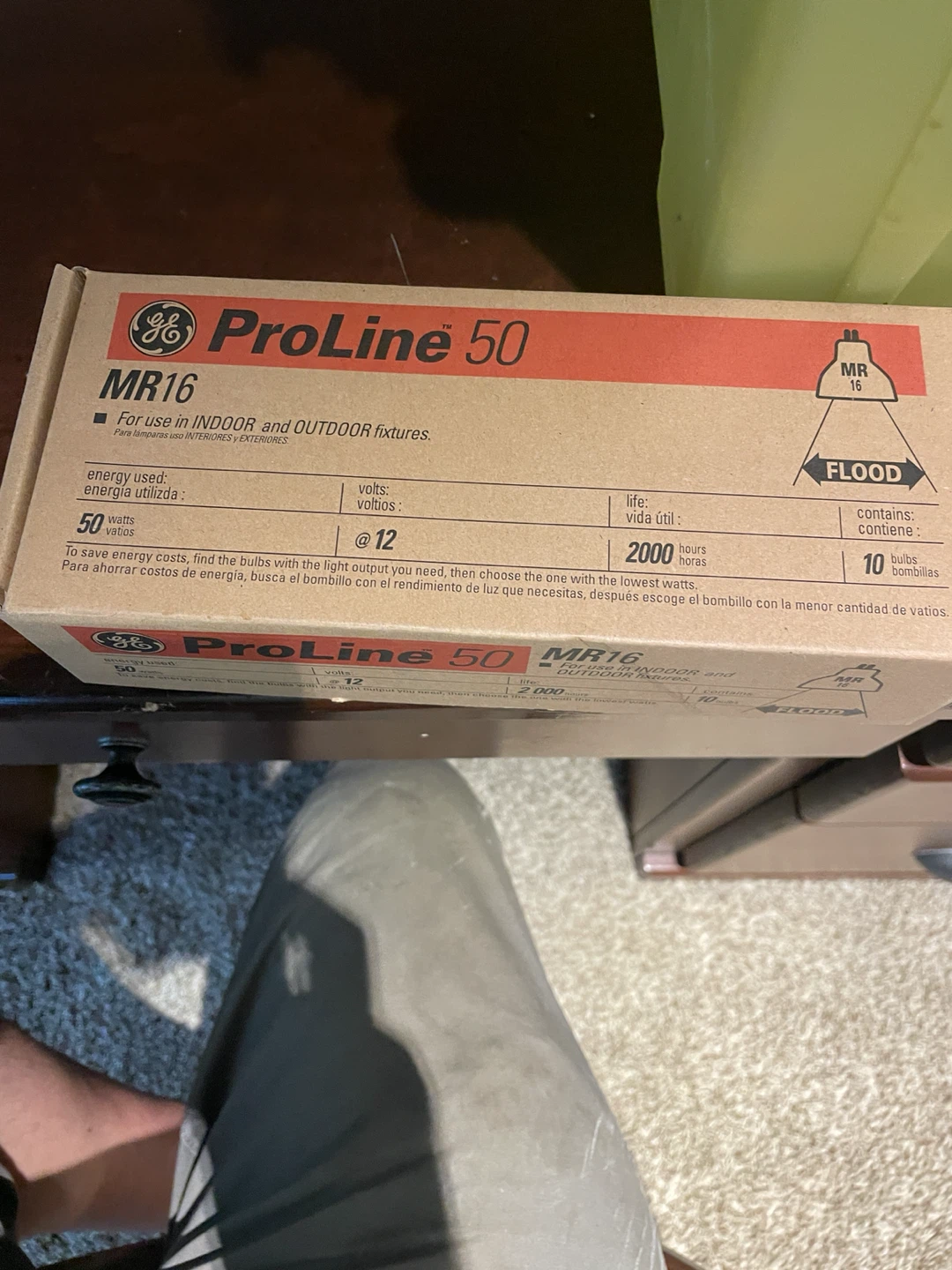 GE ProLine 50 MR16 Flood Light Bulbs (10 Pack) - photo 5