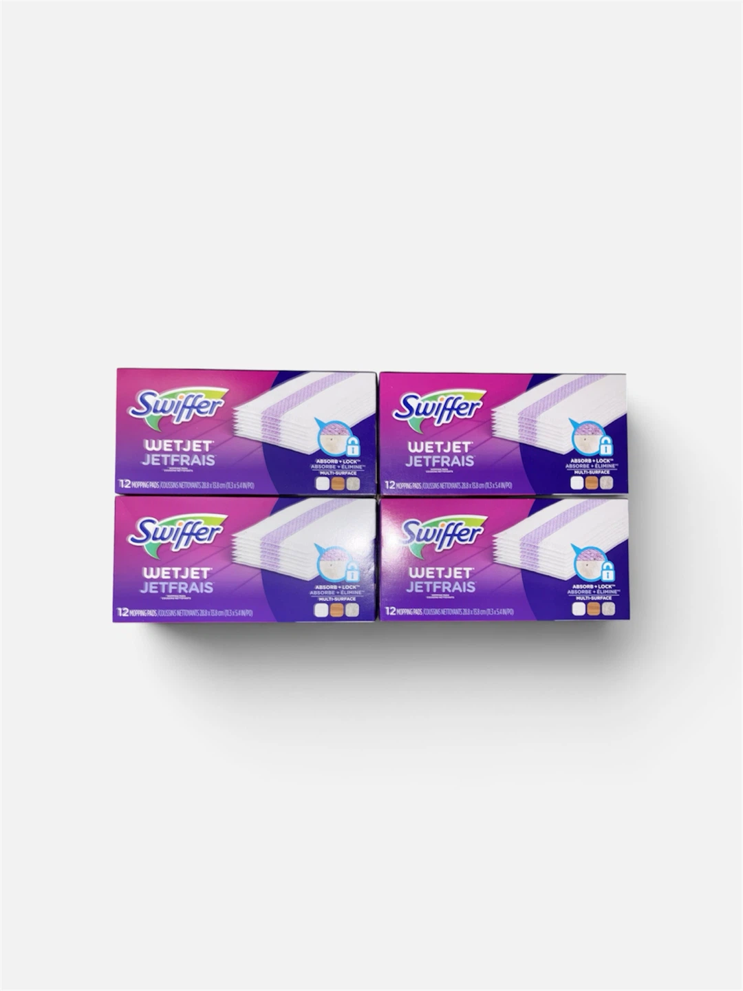 Swiffer WetJet Cleaning Pads - 4 x 12 Pack