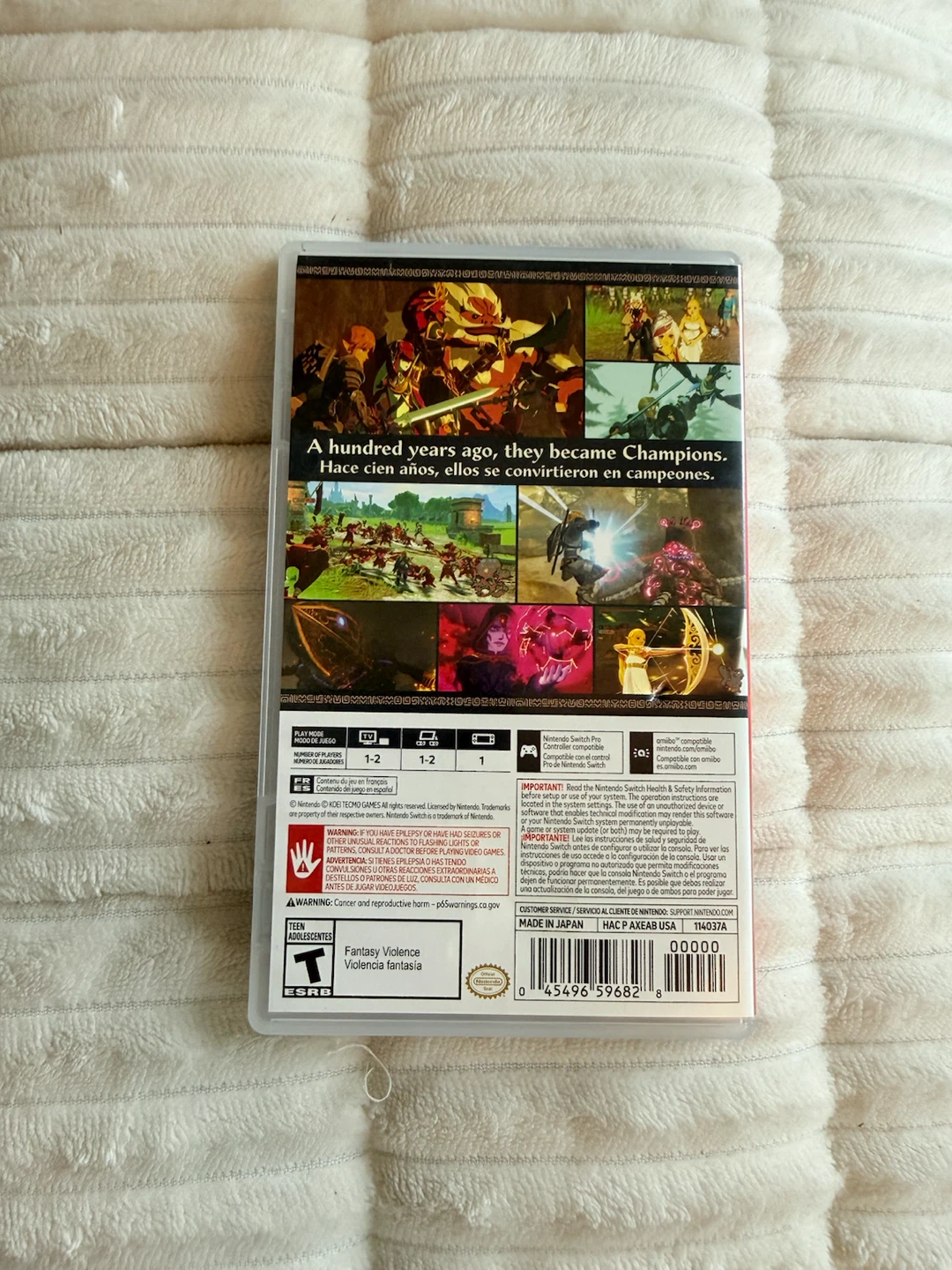 Zelda Hyrule Warriors Age of Calamity Nintendo Switch - photo 4