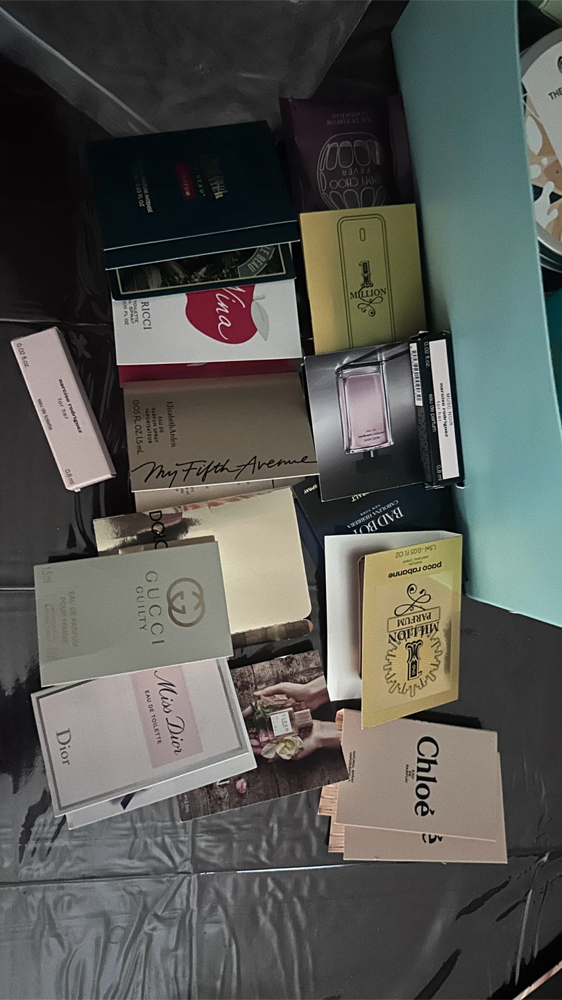 Assorted Perfume Samples (Gucci, Dior, Paco Rabanne, etc)