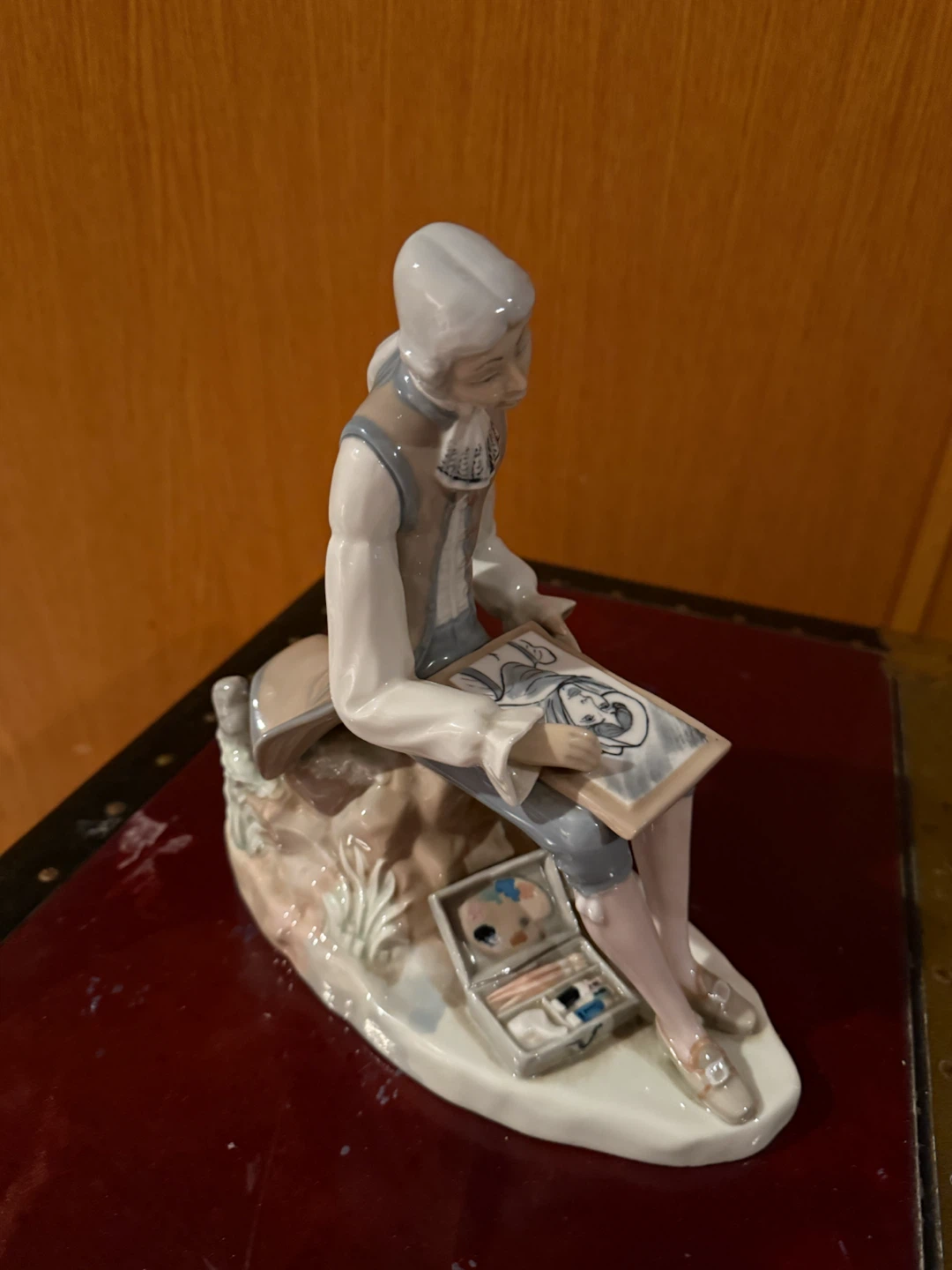 Vintage Porcelain Figurine of Artist