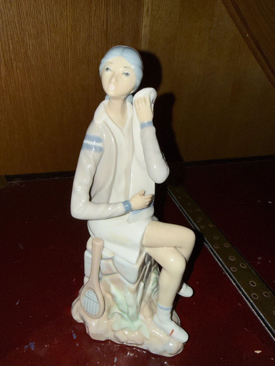 Lladro Porcelain Figurine - Tennis Player