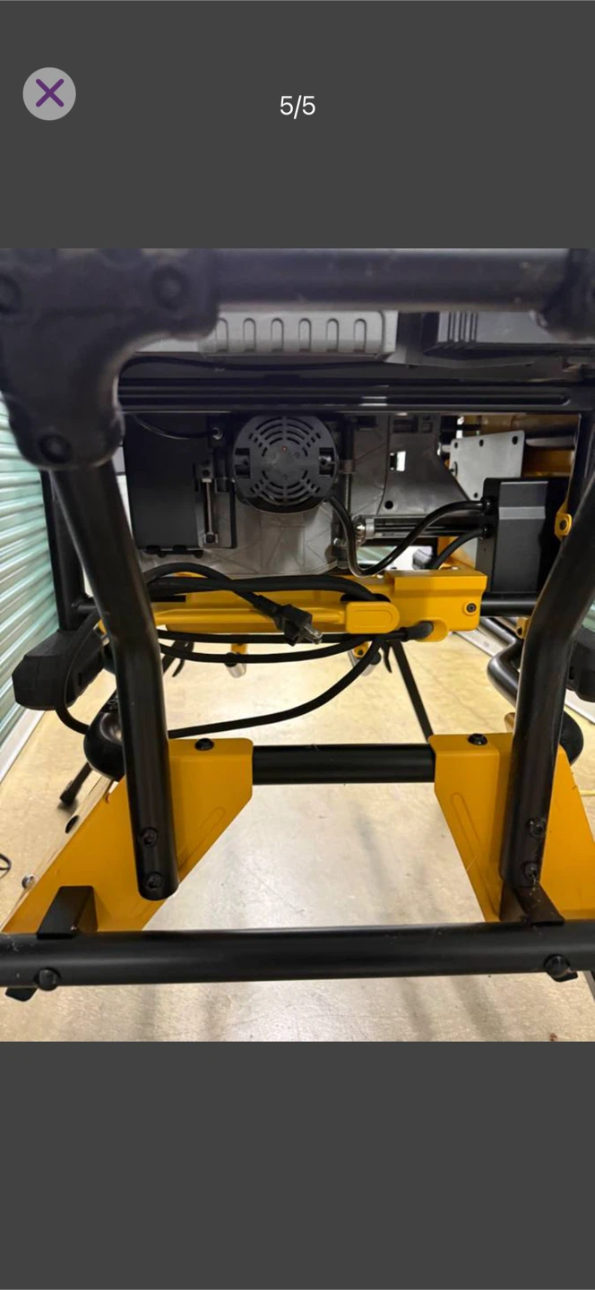 DeWalt Table Saw with Stand - photo 3