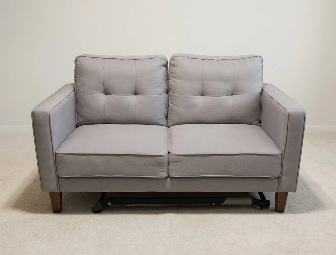 Grey Loveseat Sofa