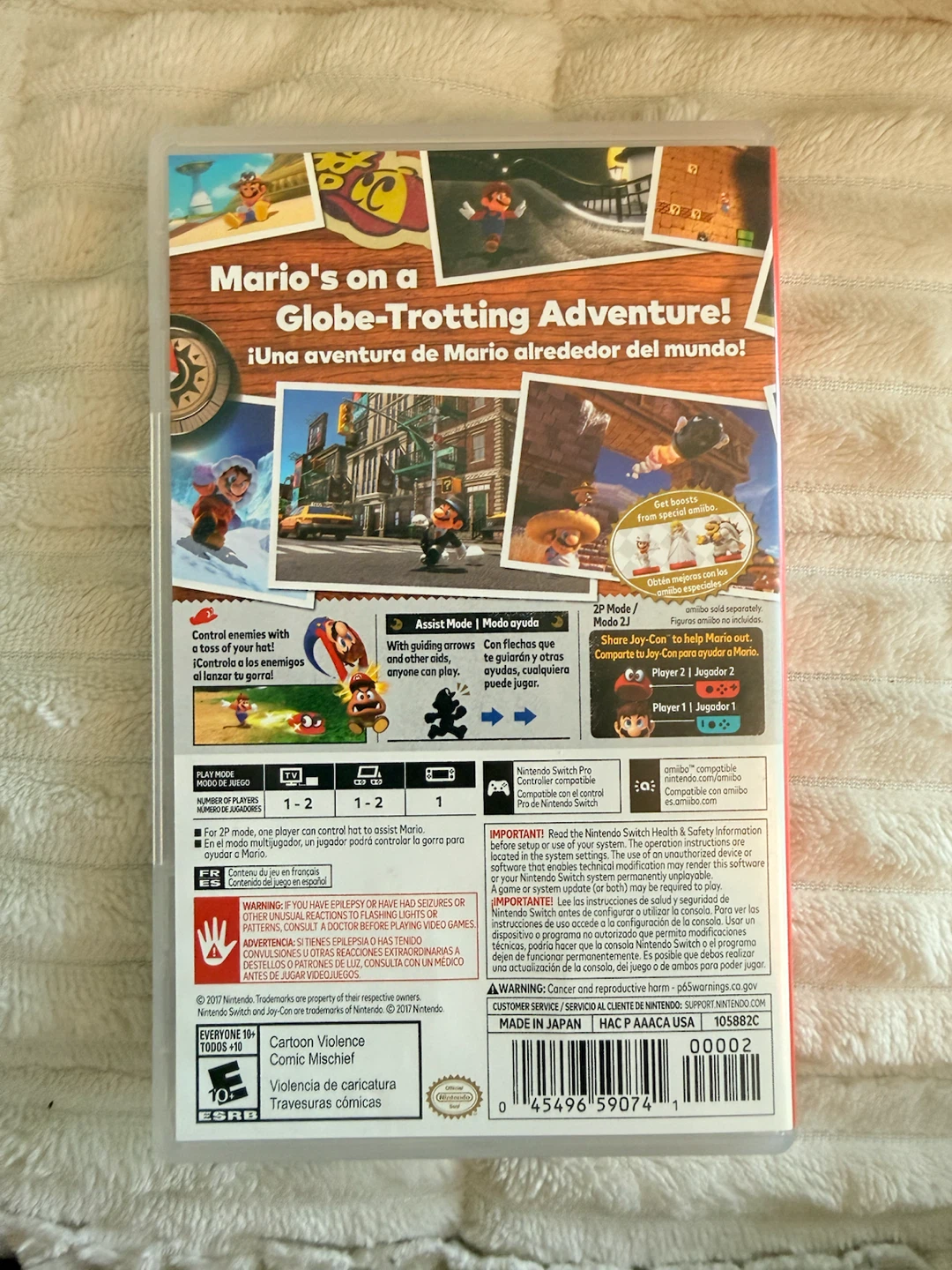 Super Mario Odyssey Nintendo Switch - photo 4