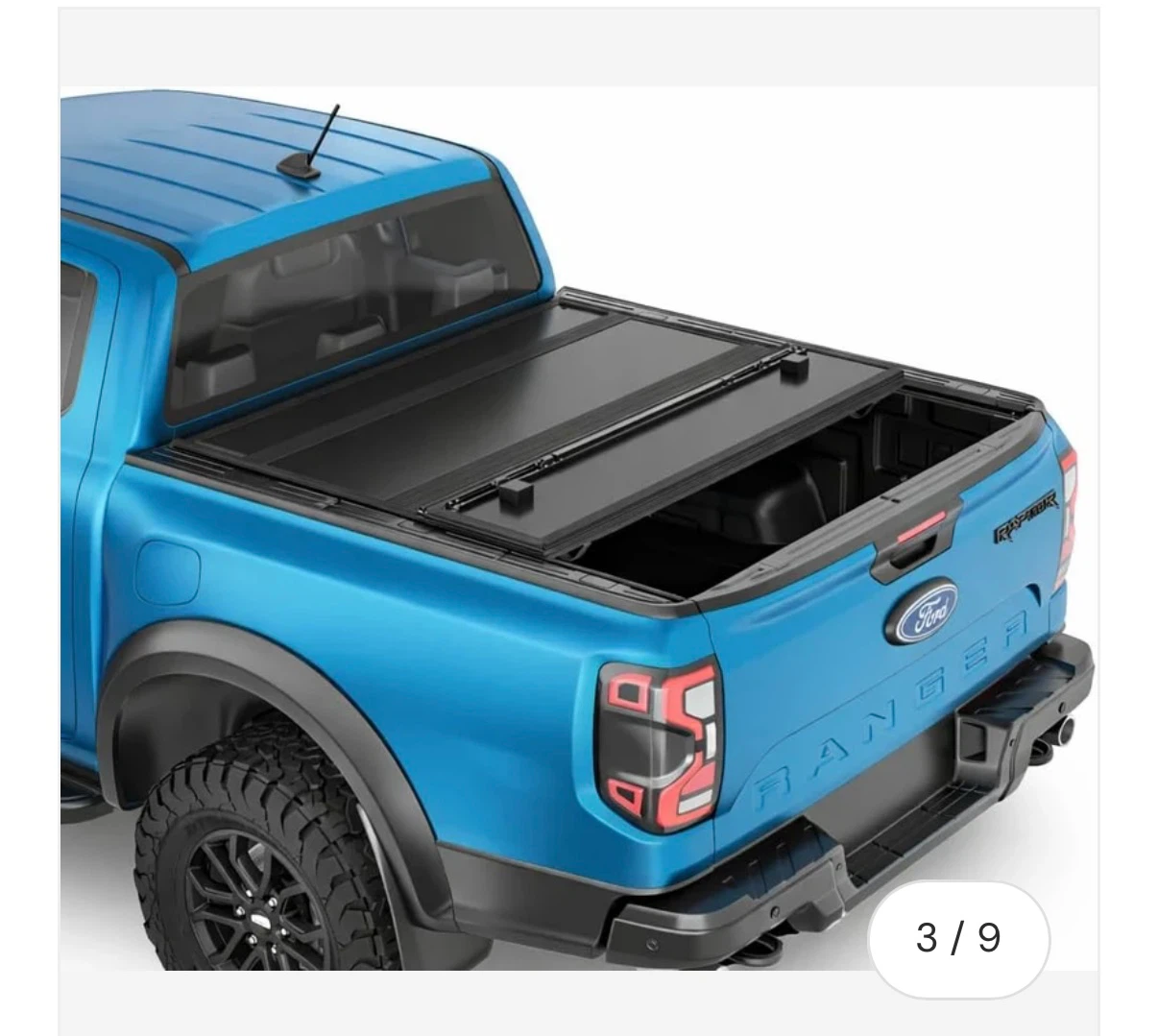 U-Guard Tri-fold Tonneau Cover for Ford Ranger 2024-2025 - photo 2