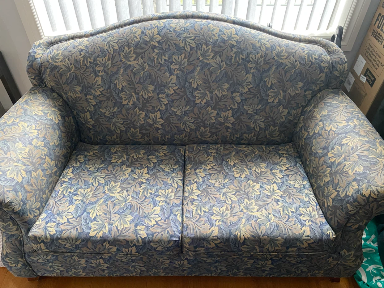 Free… loveseat and chair… pickup only - photo 2