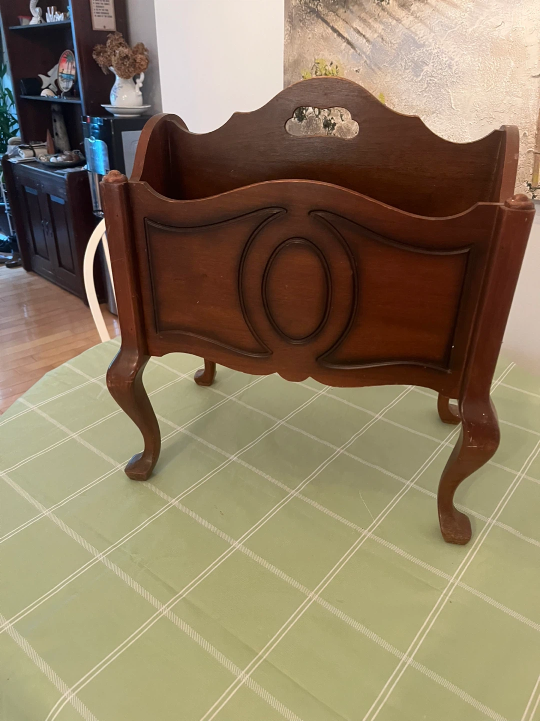 Gibbard Solid Walnut Magazine Rack