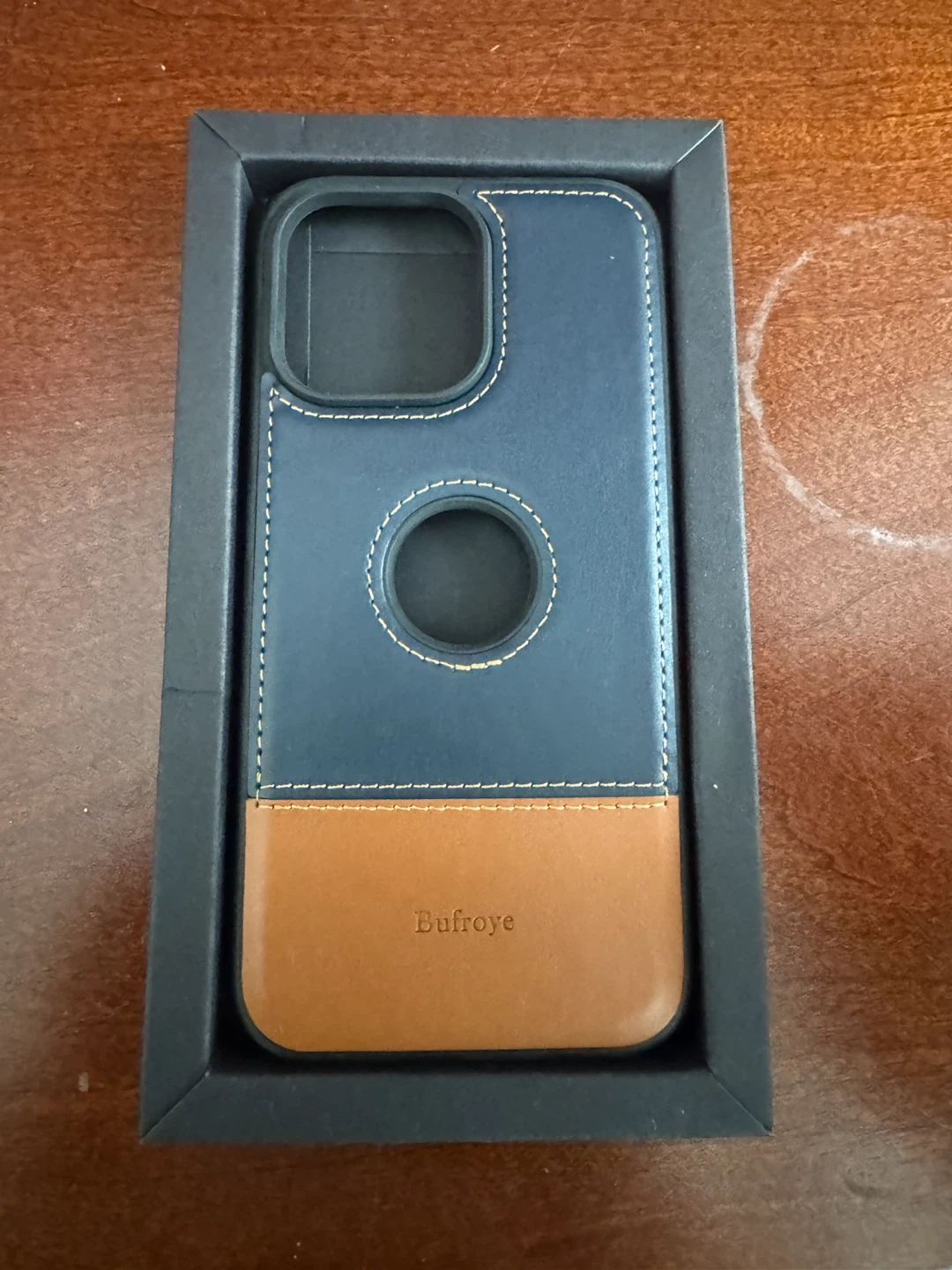 Bufroye iPhone 14 Pro Case - Designer Blue - photo 2