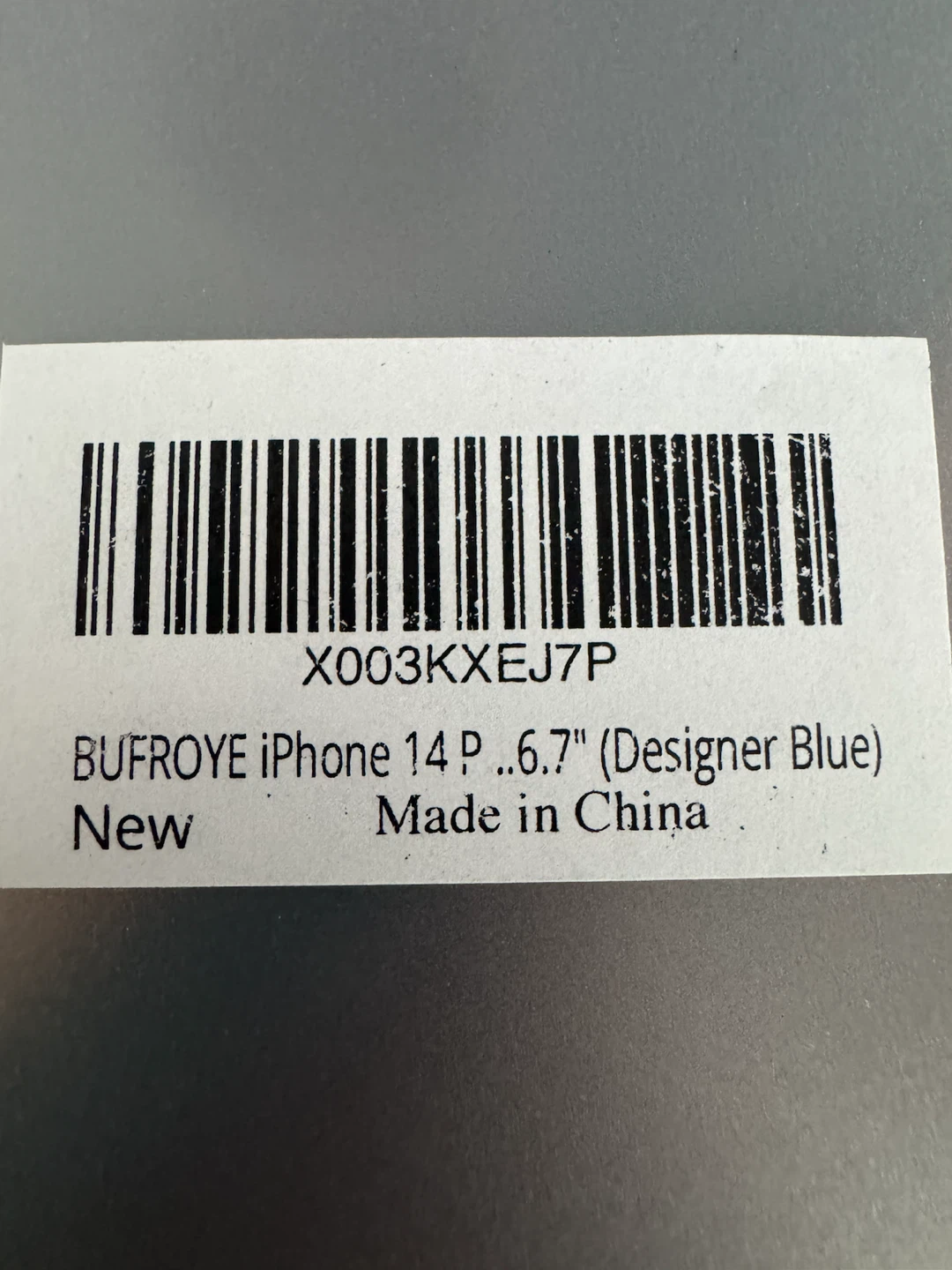 Bufroye iPhone 14 Pro Case - Designer Blue - photo 5