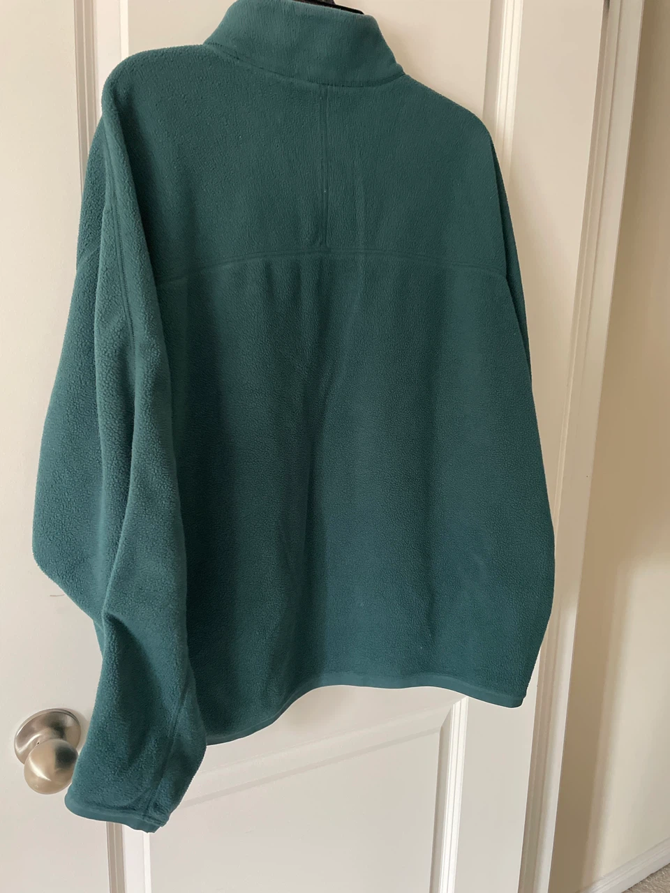 Lululemon Men size L Teal Fleece Quarter Zip Pullover - photo 2