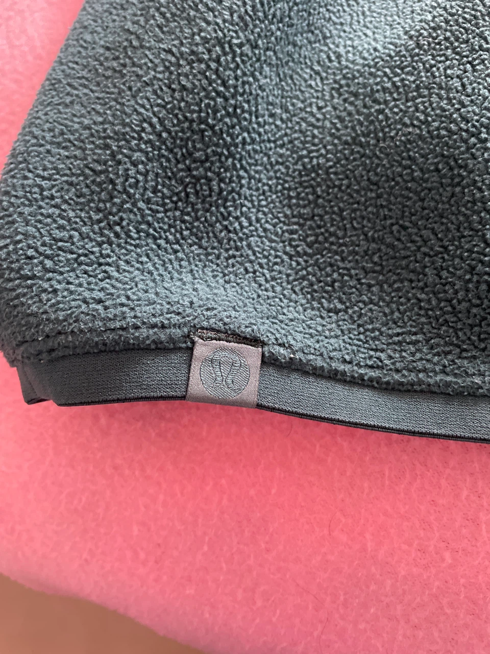 Lululemon Men size L Teal Fleece Quarter Zip Pullover - photo 3