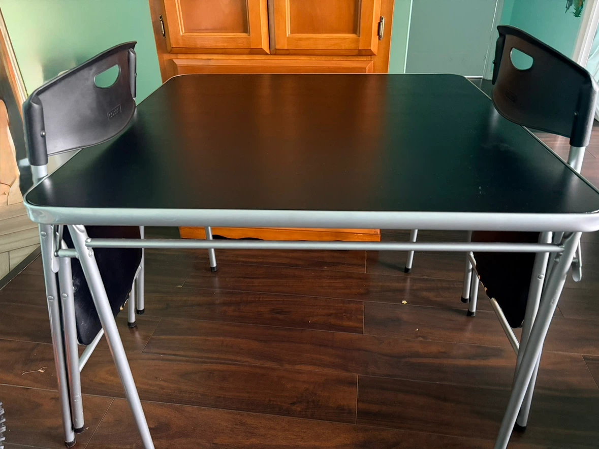 Folding Table with 2 Chairs - photo 2