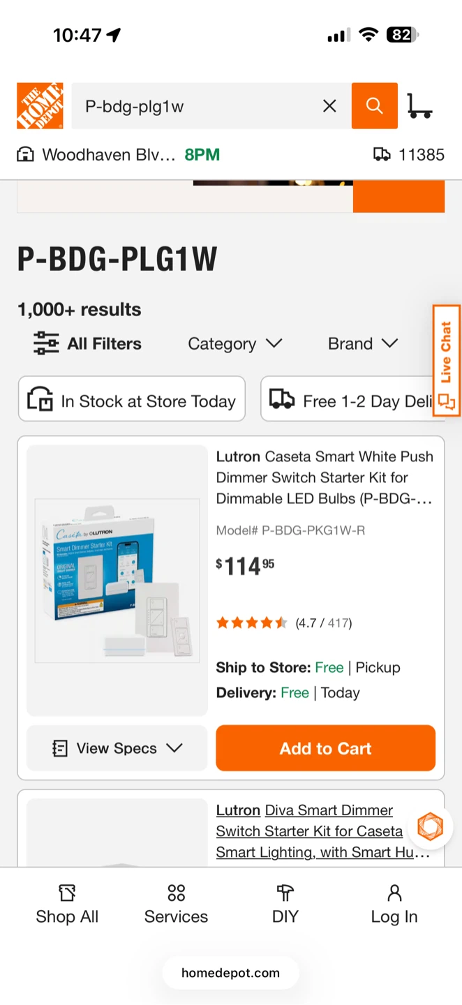 Lutron Caseta Smart Dimmer Starter Kit - photo 3