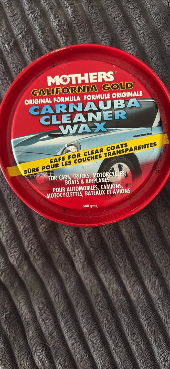Mothers California Gold Original Formula Carnauba Cleaner Wax - photo 2
