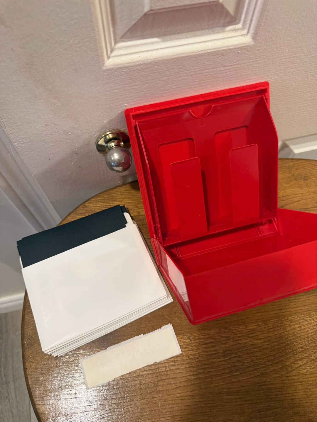 Red Floppy Disk Holder with Sleeves - photo 5