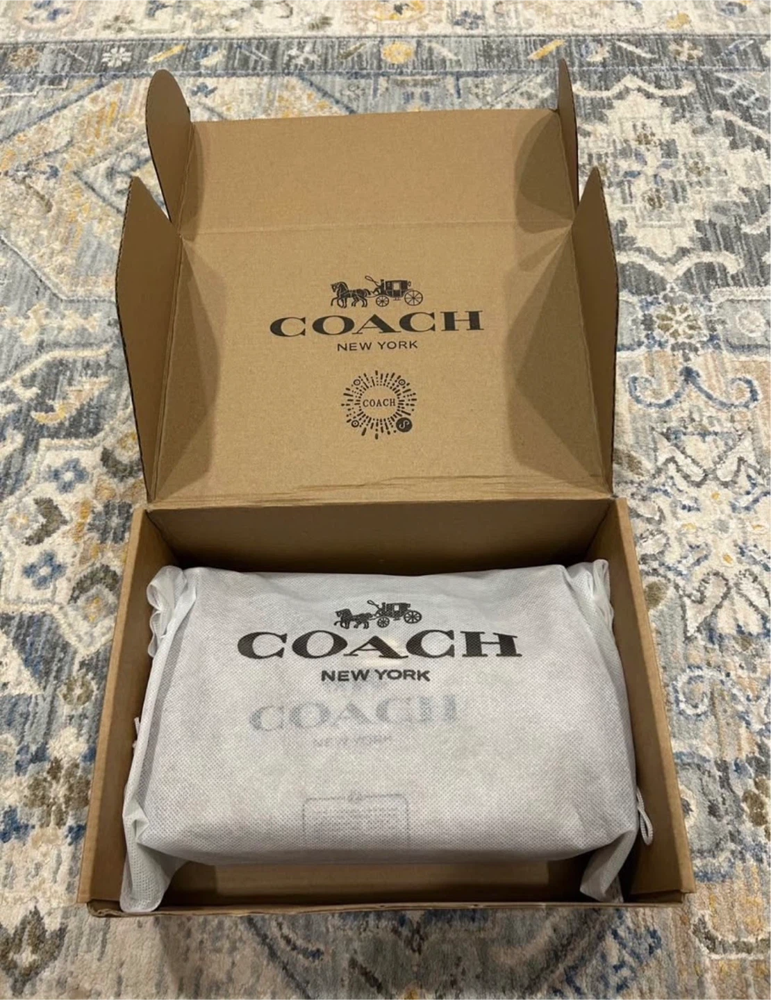 Brown coach bag - photo 3