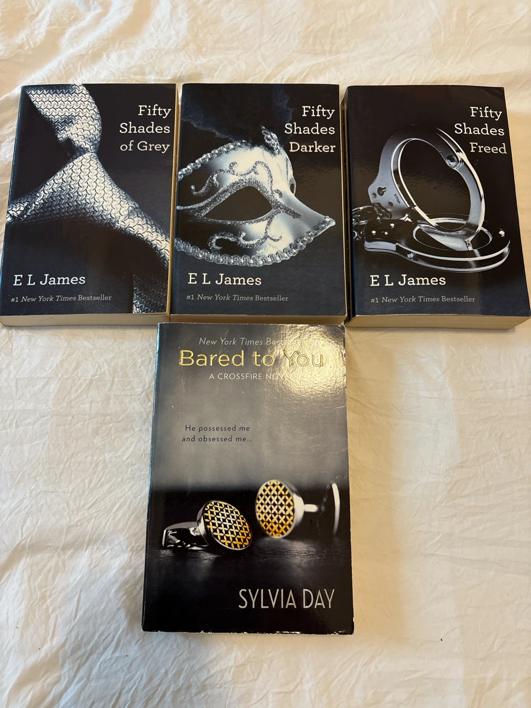 Fifty Shades Book Collection by E. L. James & Sylvia Day