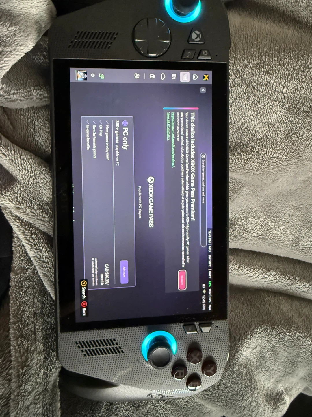 Xbox ROG Ally X 1Tb W Accessories