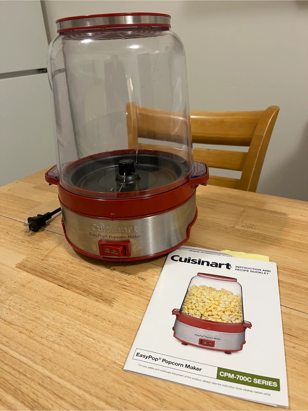 Cuisinart EasyPop Popcorn Maker CPM-700C Series