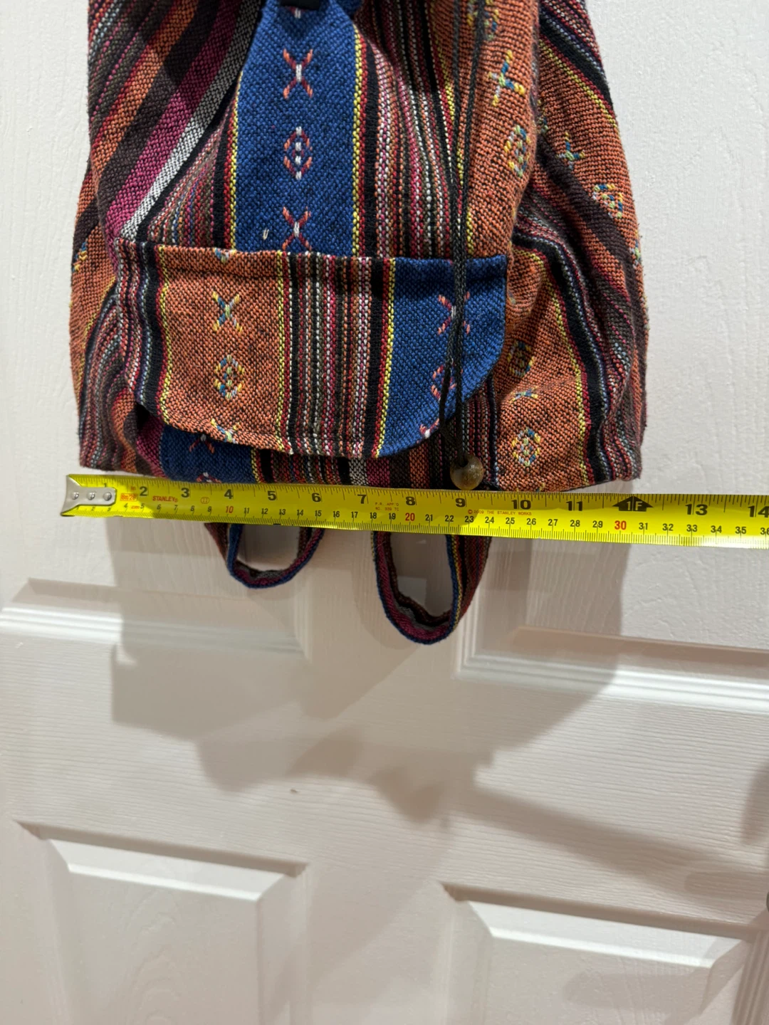 Striped Pattern Backpack - photo 5
