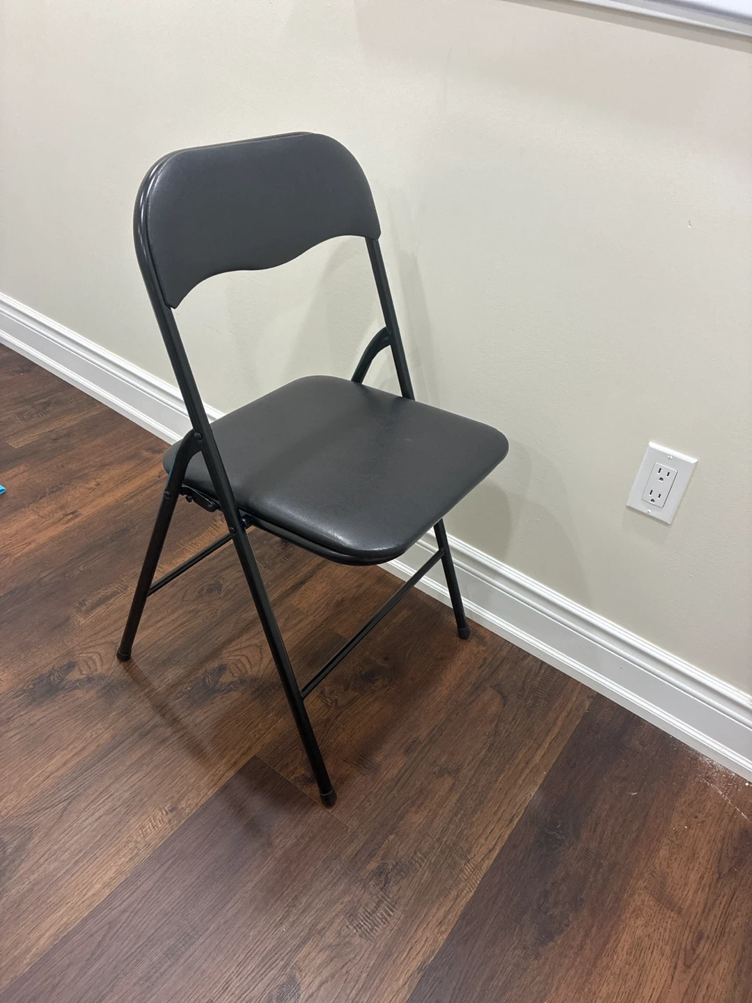 Black Folding Chair