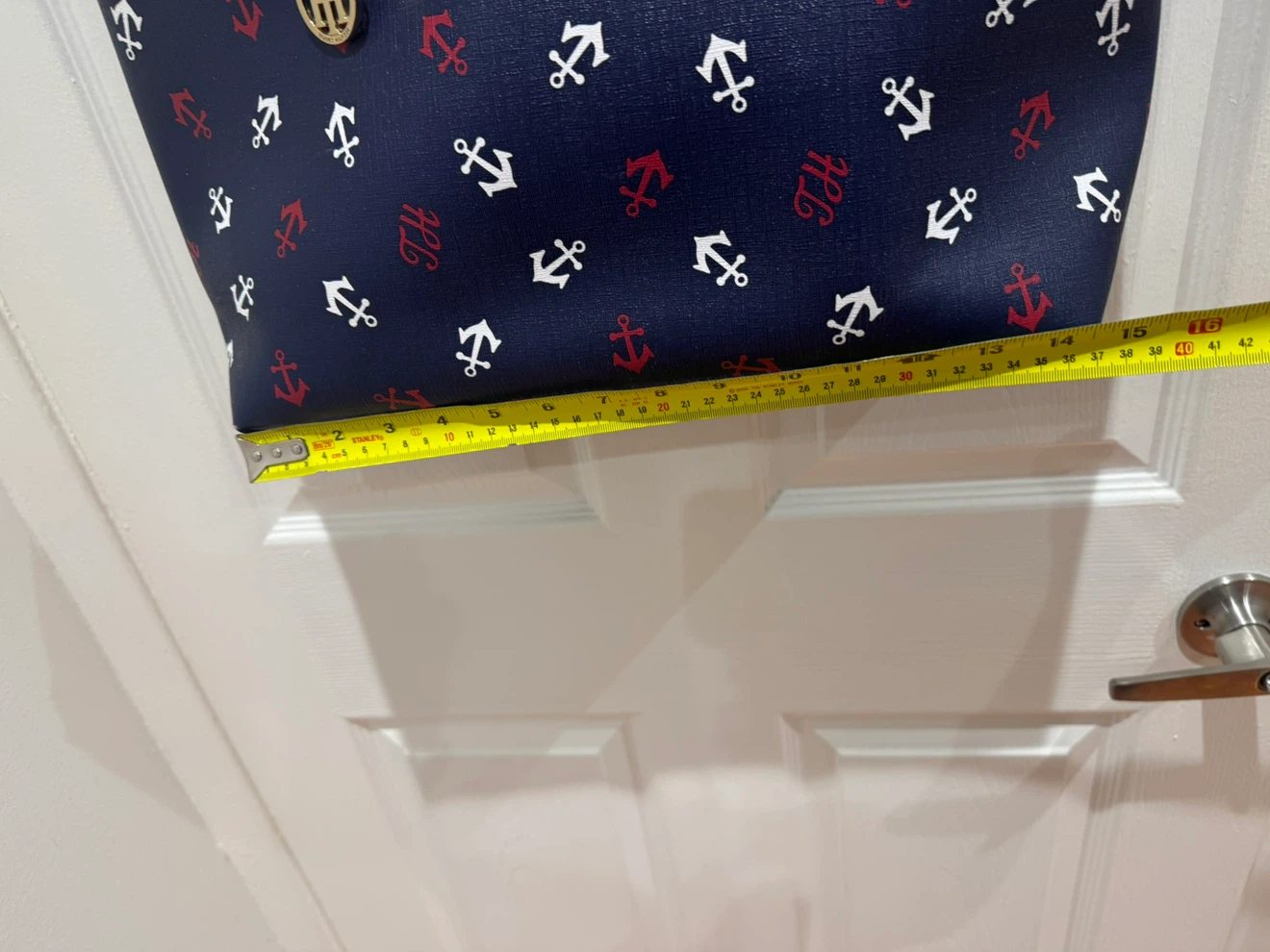 Tommy Hilfiger Navy Anchor Tote Bag - photo 3