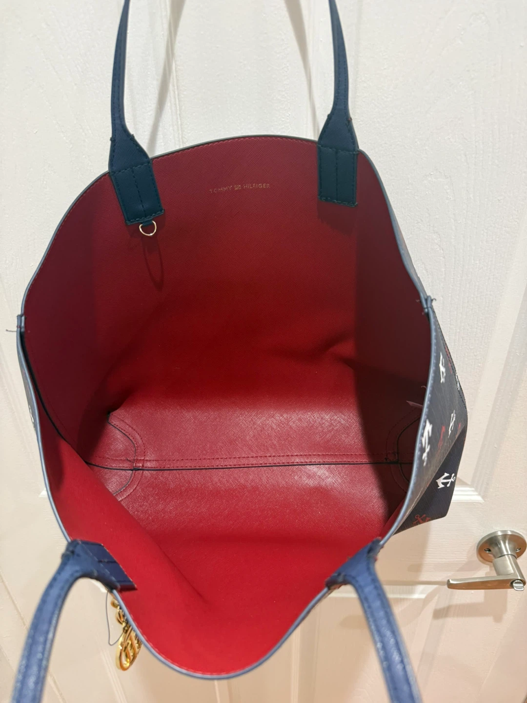 Tommy Hilfiger Navy Anchor Tote Bag - photo 4