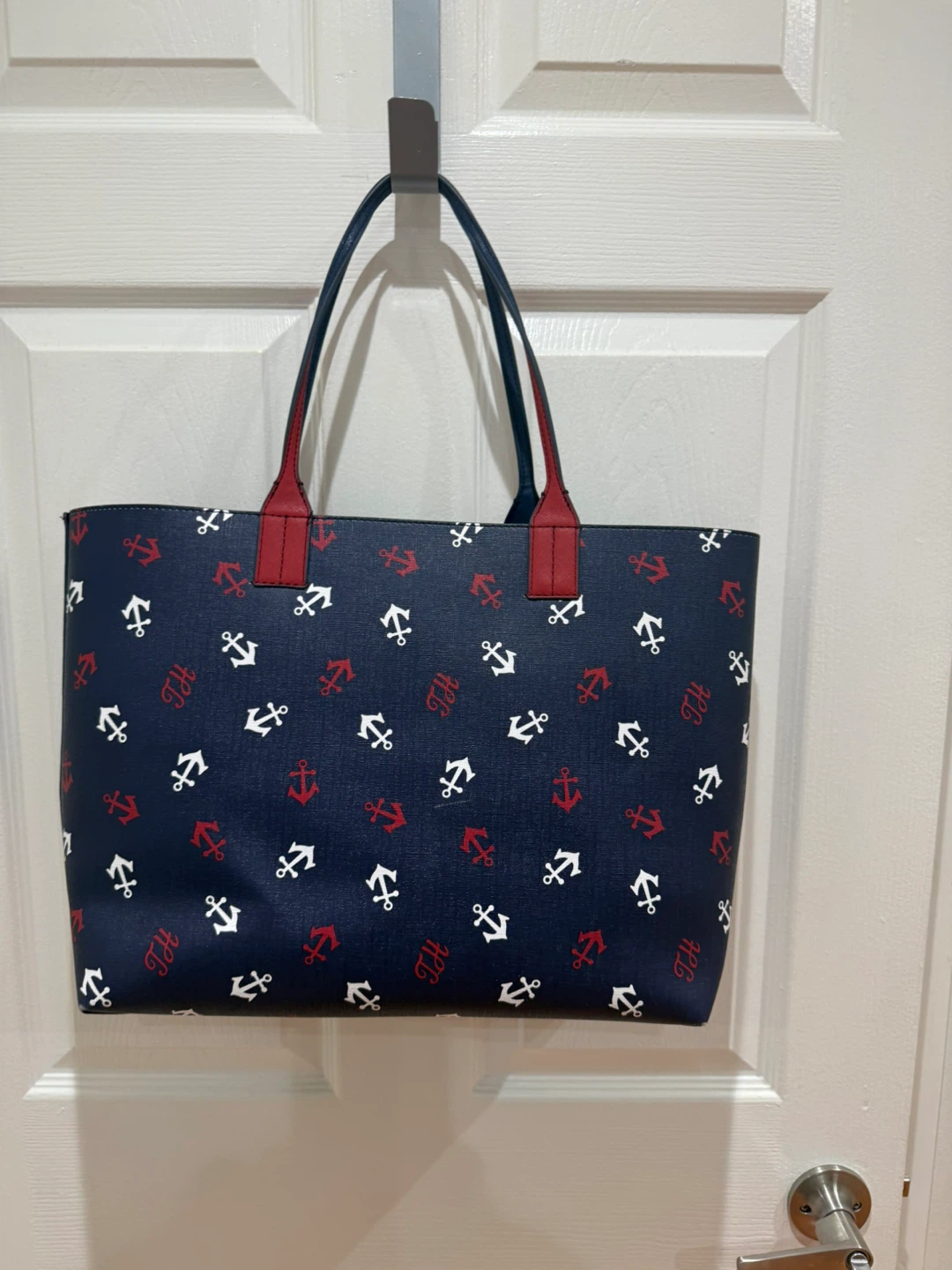 Tommy Hilfiger Navy Anchor Tote Bag - photo 5