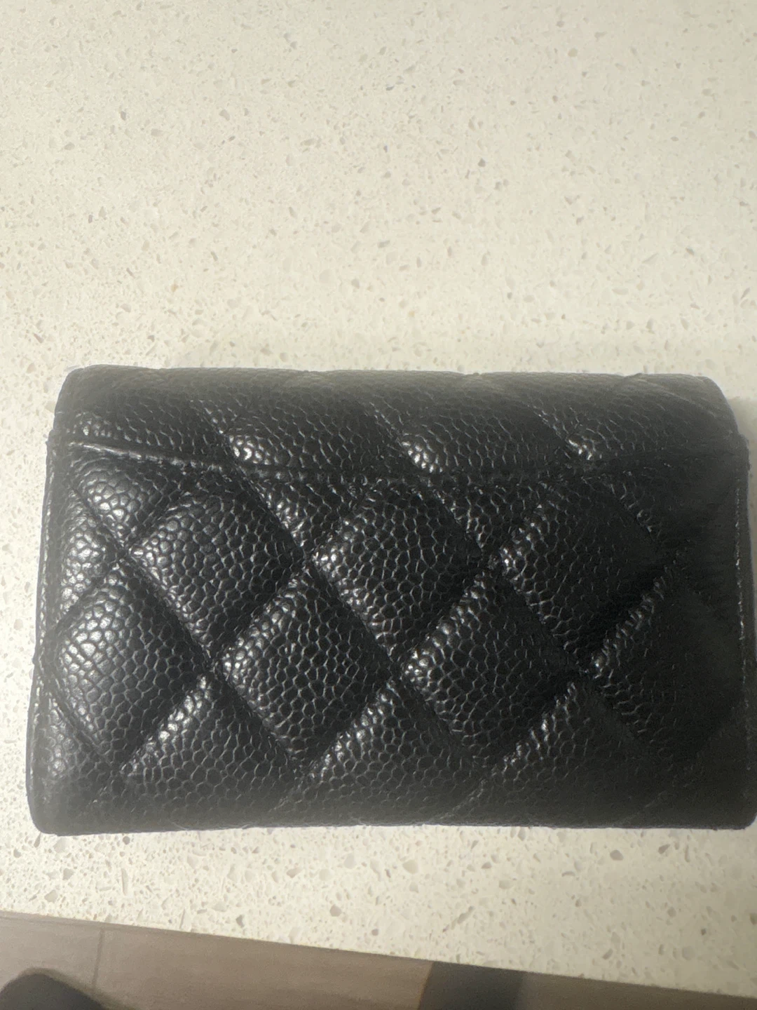 CHANEL Quilted Caviar Leather Wallet - photo 2