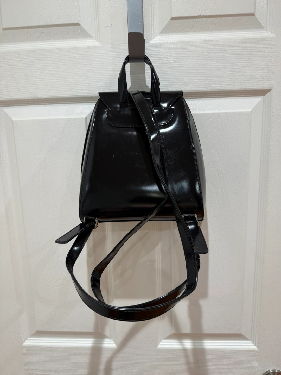 Black Fashion Backpack Purse - photo 2