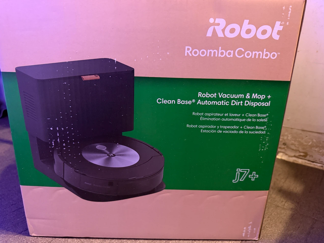 iRobot Roomba Combo j7+- Self-Emptying Robot Vacuum+mopping - photo 5