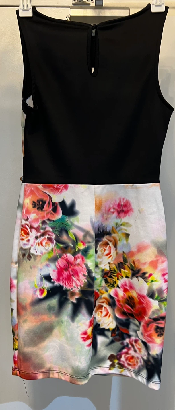 Eclipse Floral Cut-Out Dress