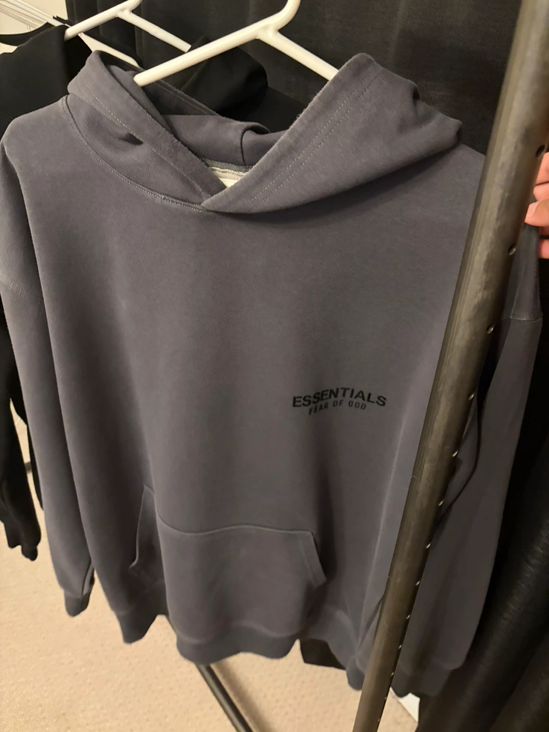 Essentials Hoodie Size Medium (GREY AND BLACK) - photo 2