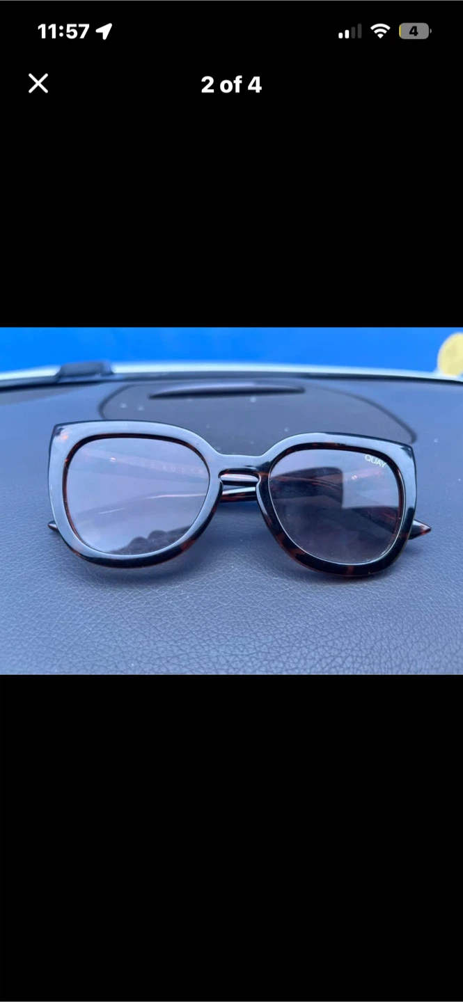 QUAY AUSTRALIA NOOSA Sunglasses Tortoise Shell