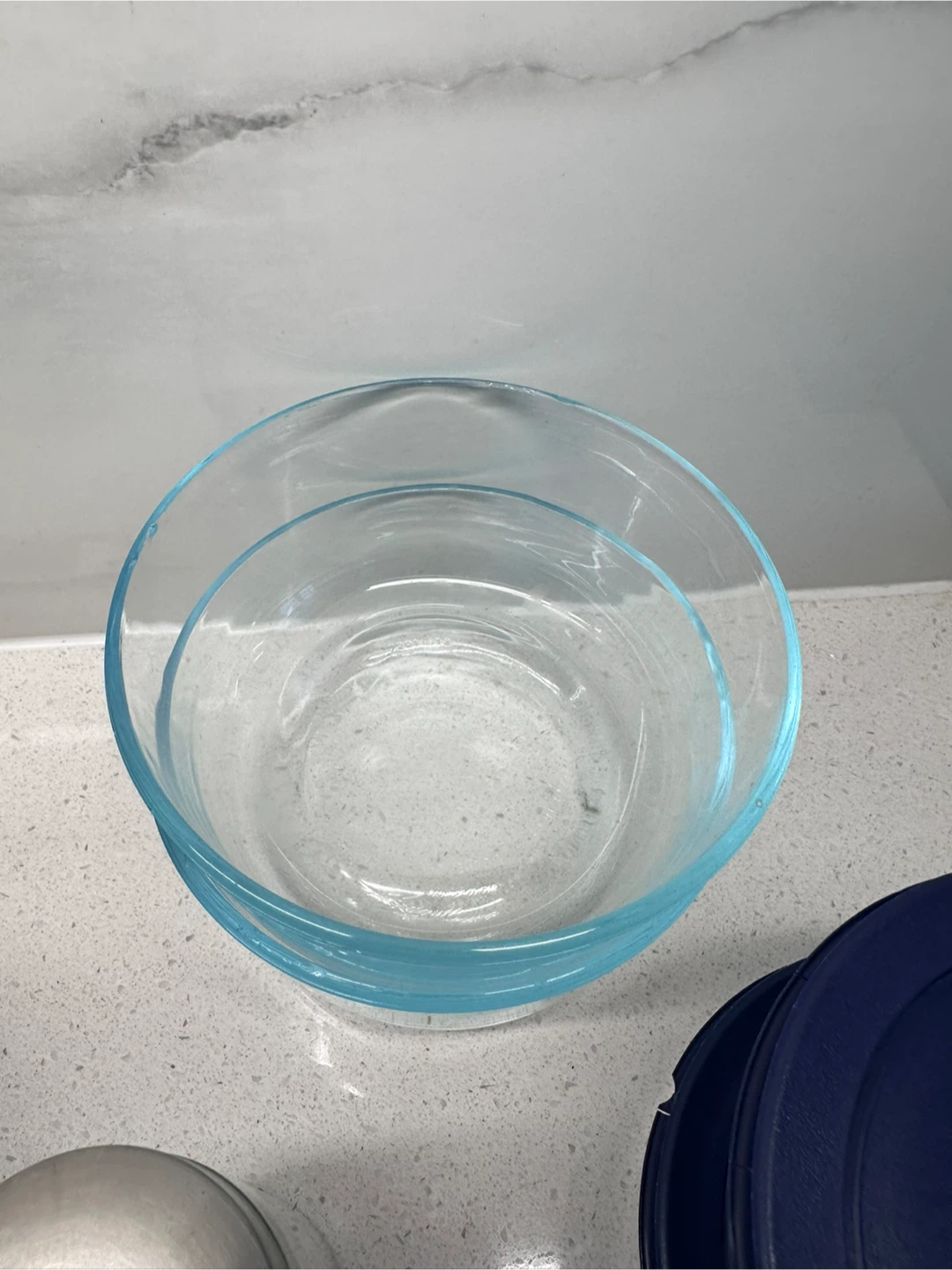Pyrex Glass Bowls with Lids and ikea sugar dispenser - photo 2