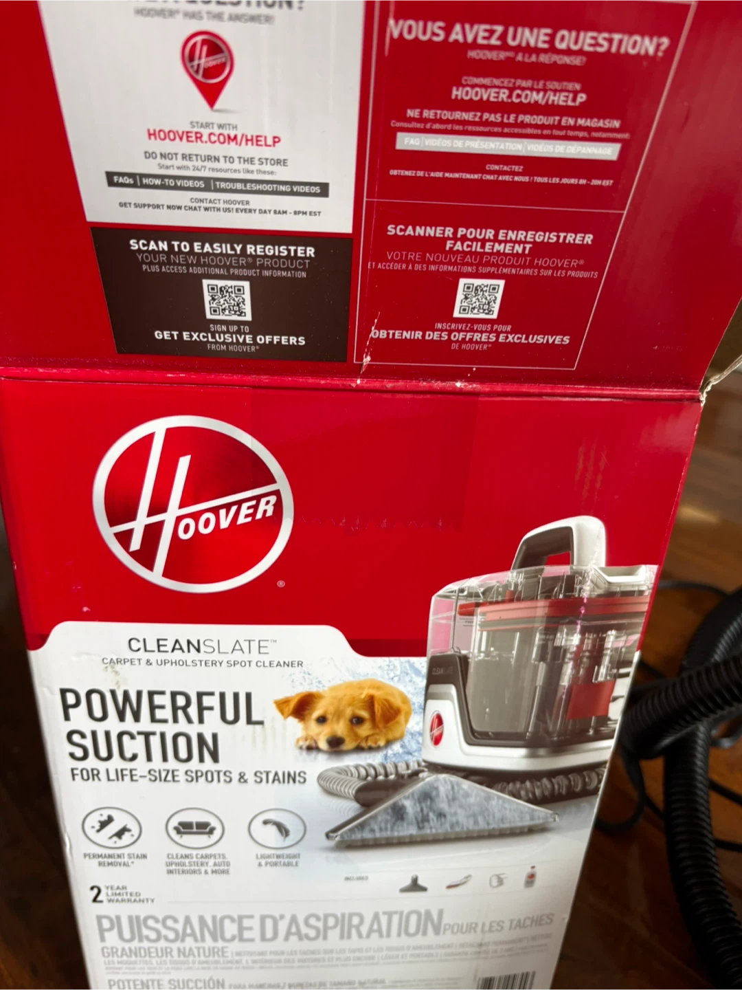 Hoover CleanSlate Carpet & Upholstery Spot Cleaner - photo 3