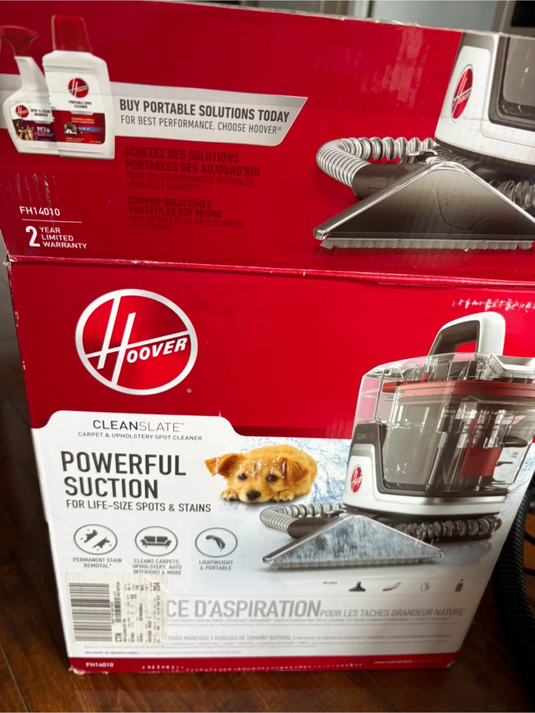 Hoover CleanSlate Carpet & Upholstery Spot Cleaner - photo 2