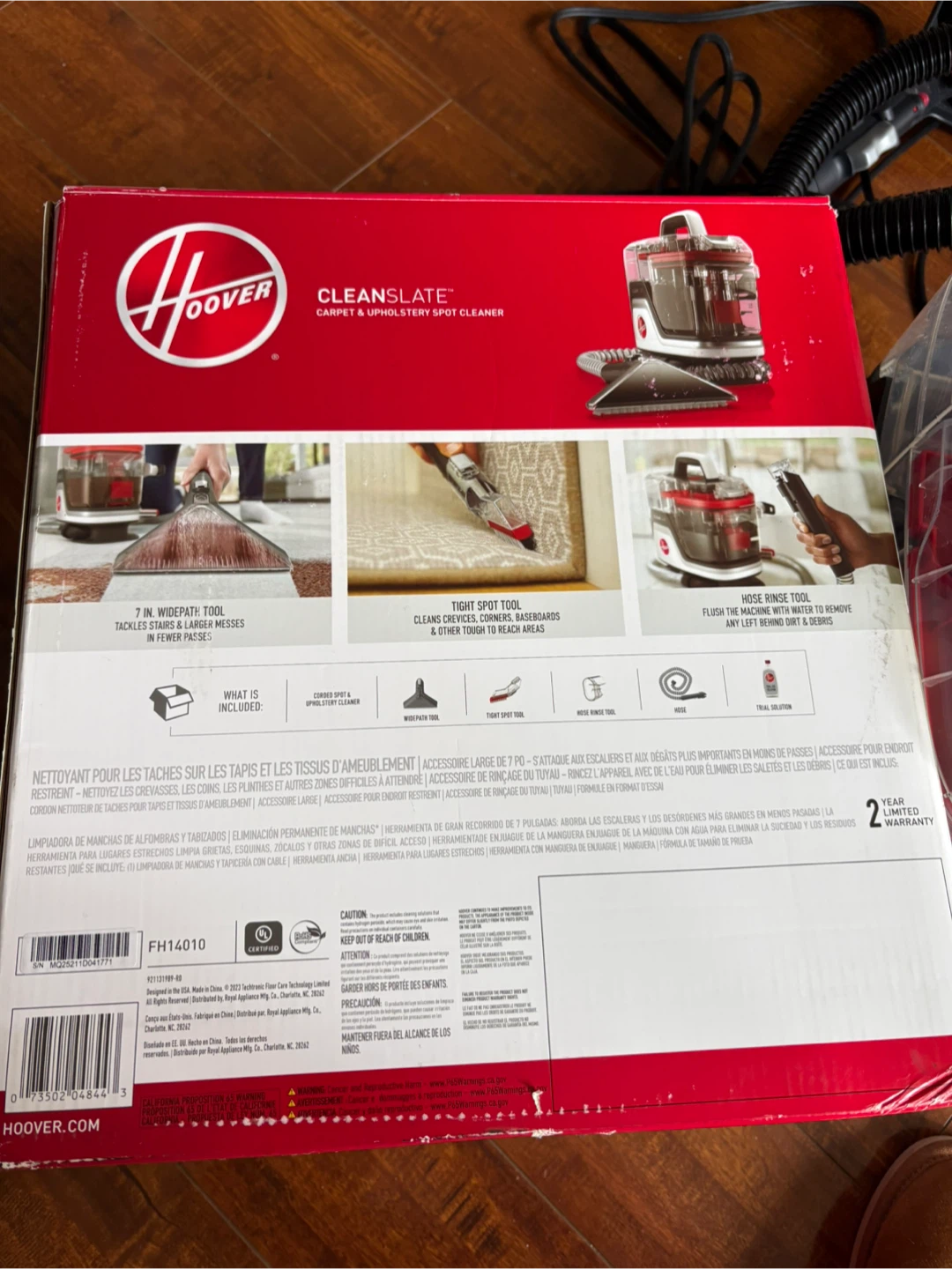 Hoover CleanSlate Carpet & Upholstery Spot Cleaner