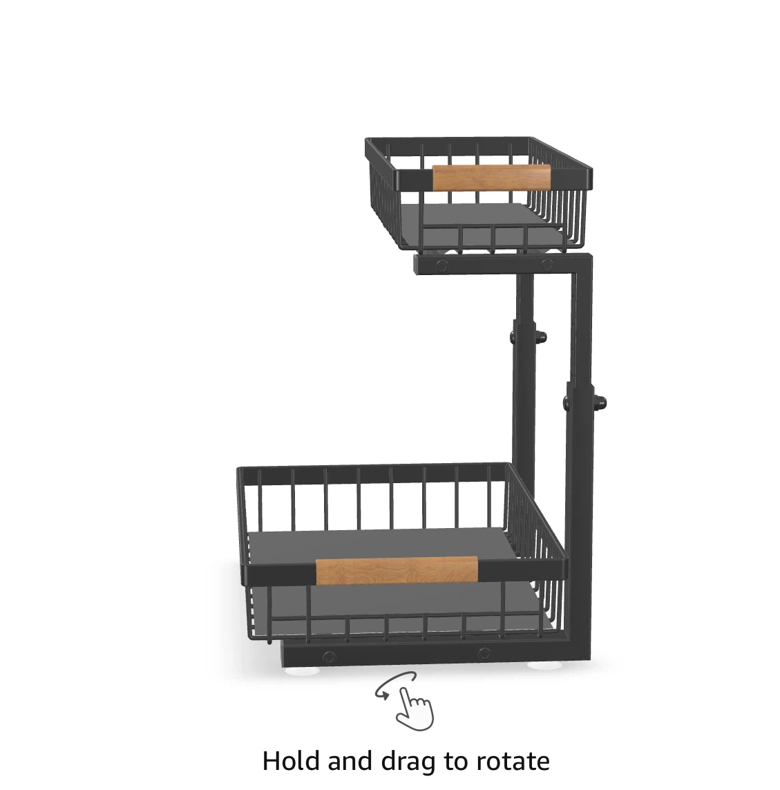 2-Tier Under Sink Organizer Rack - photo 2