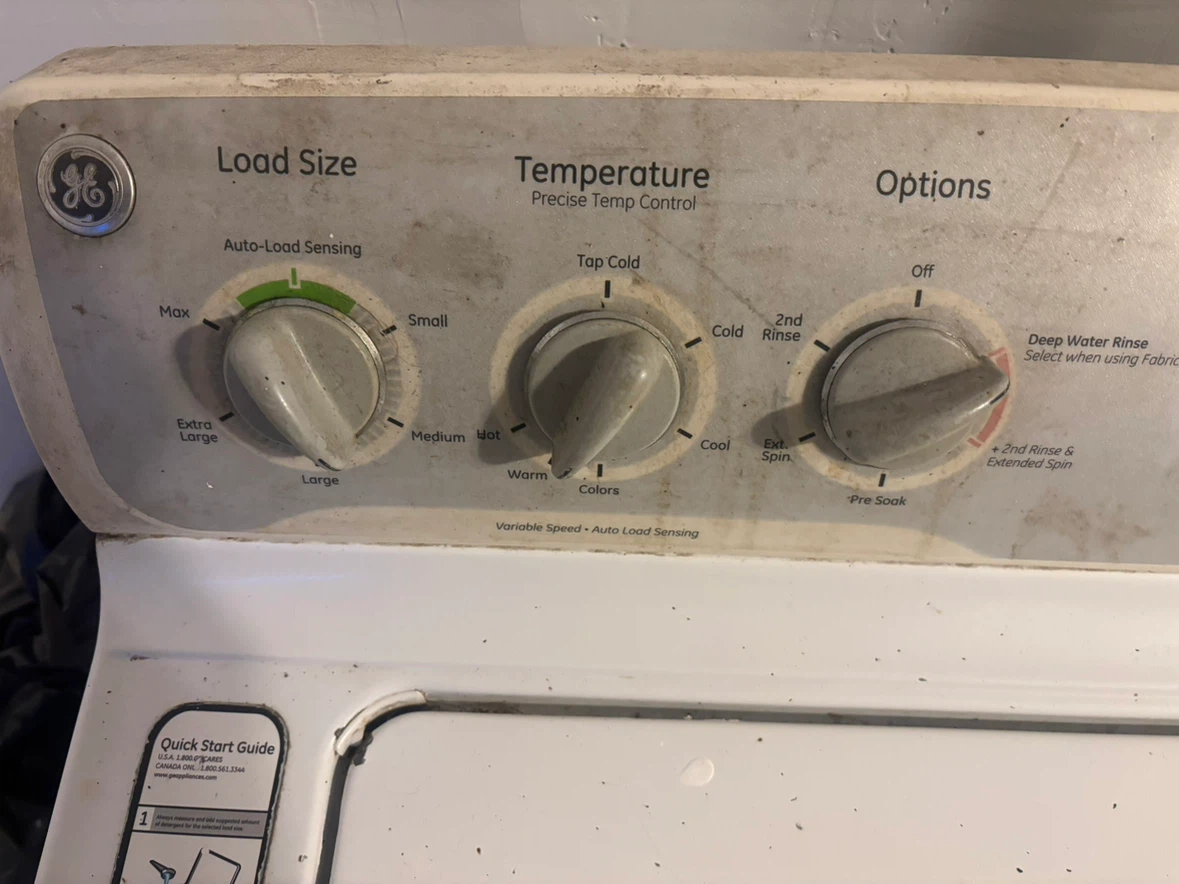 GE Top Load Washing Machine - photo 4