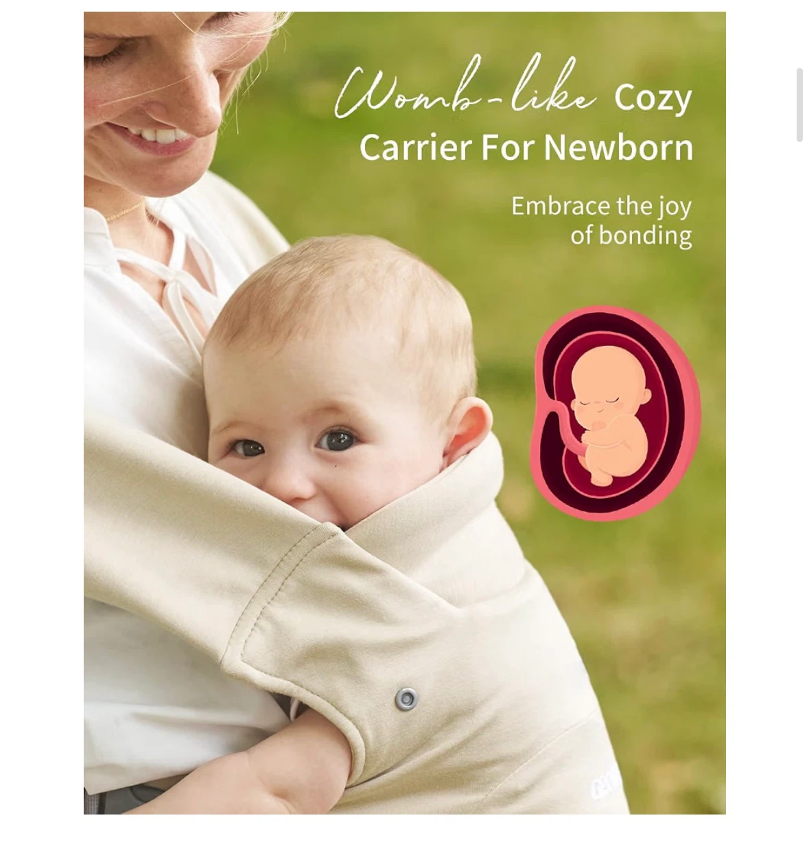 Grows Baby Carrier for Newborns - photo 2