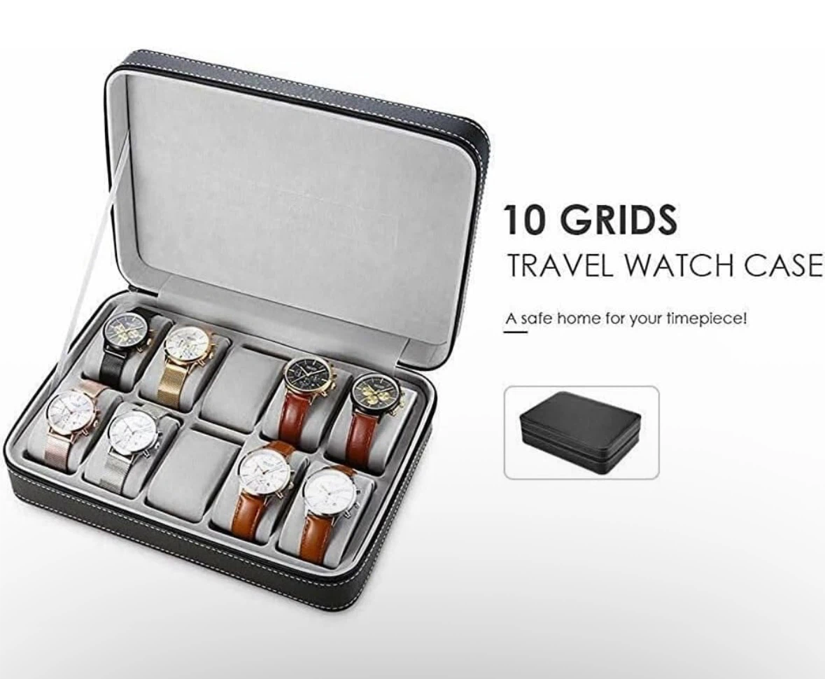 10-Slot Travel Watch Case - photo 2