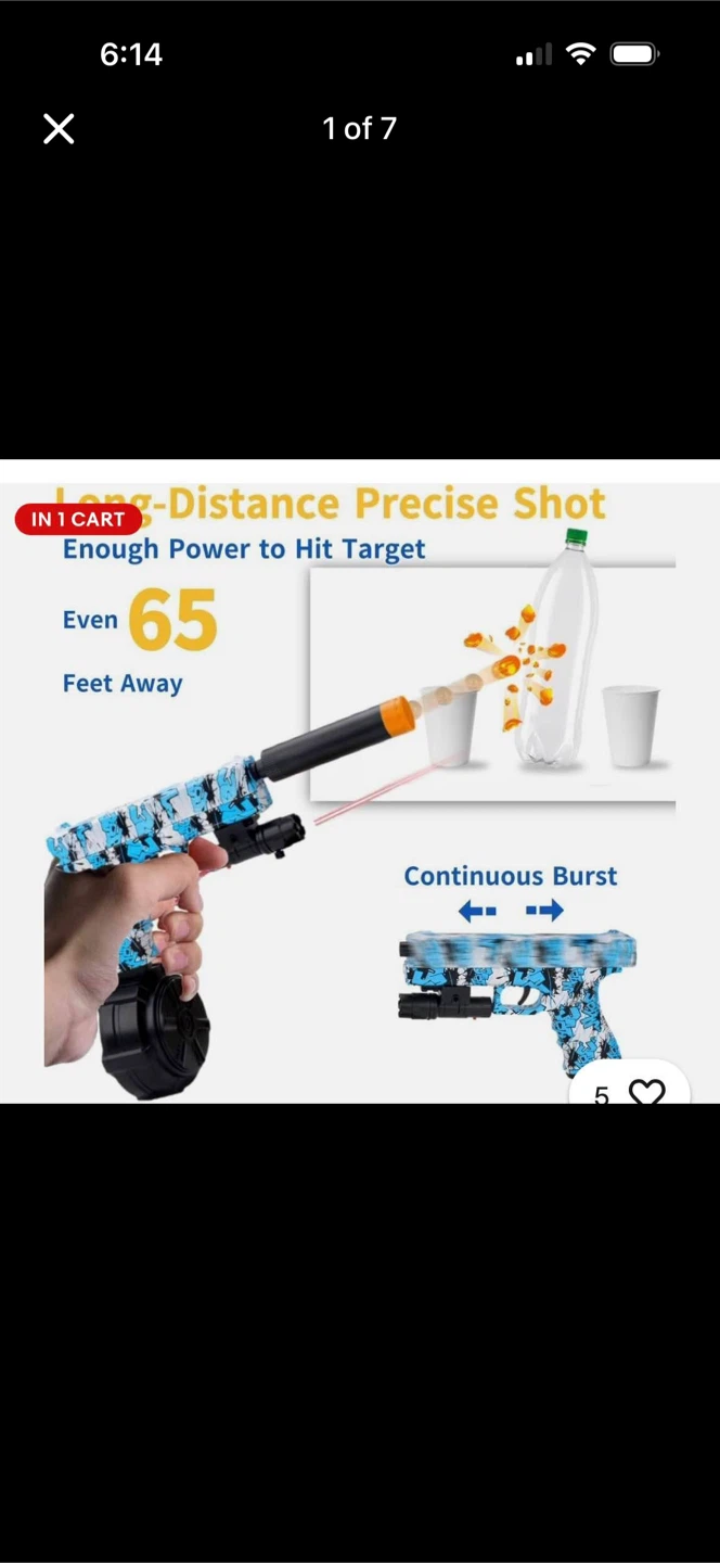 Gel Blaster Toy Gun with Accessories - photo 4