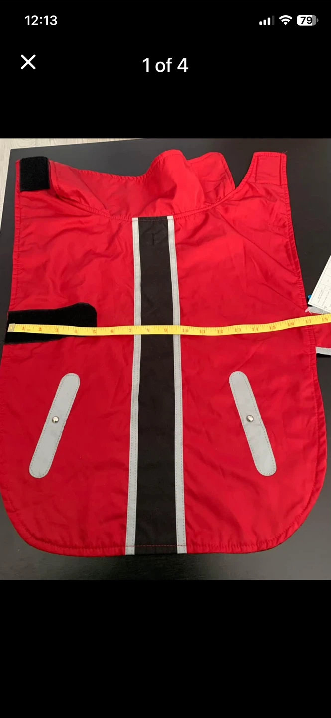 Red Dog Coat - Medium