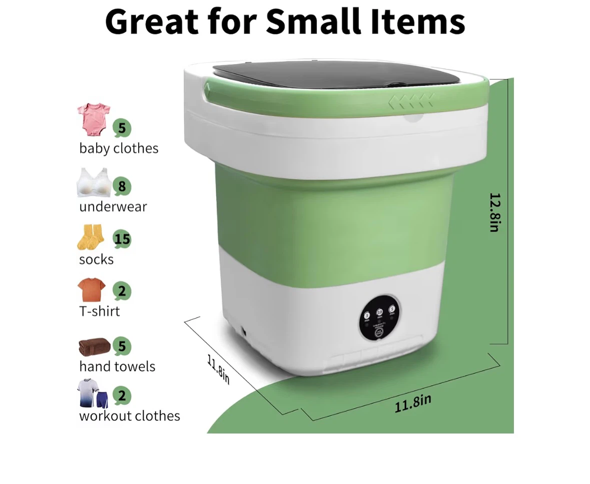 Collapsible Mini Washing Machine